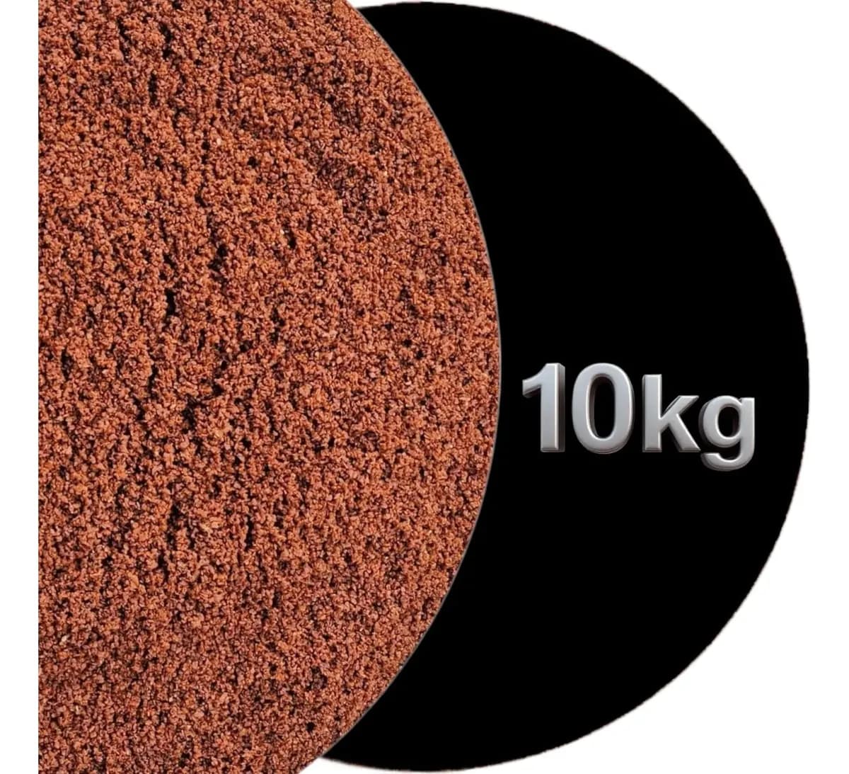 Cascalho Natural De Areia Terracota Nº0 Aquário 10kg