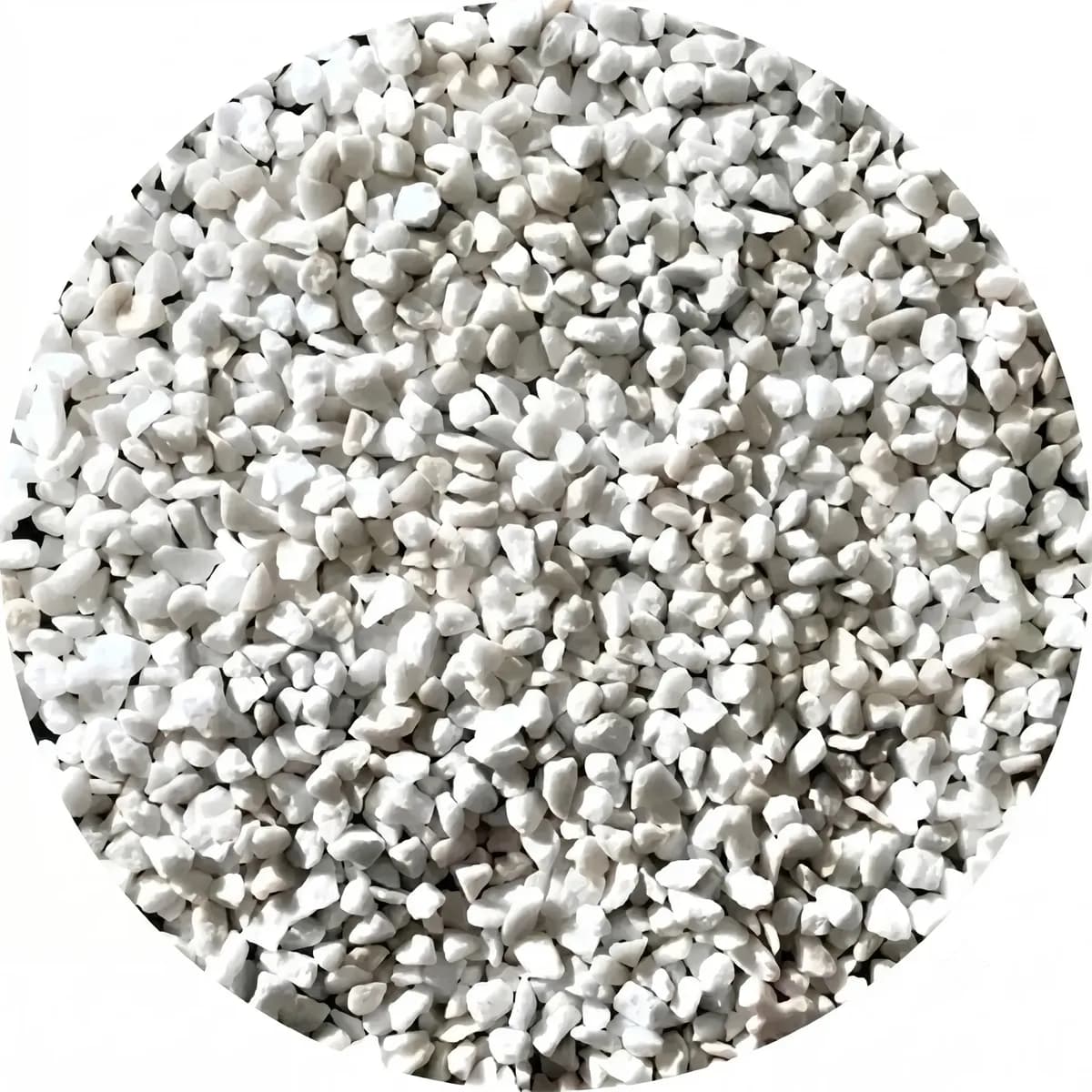 10kg Pedras Ornamentais Pedrisco Branco Pedras P Jardim Nº 1 Branco 1 Mm 1.27 Cm