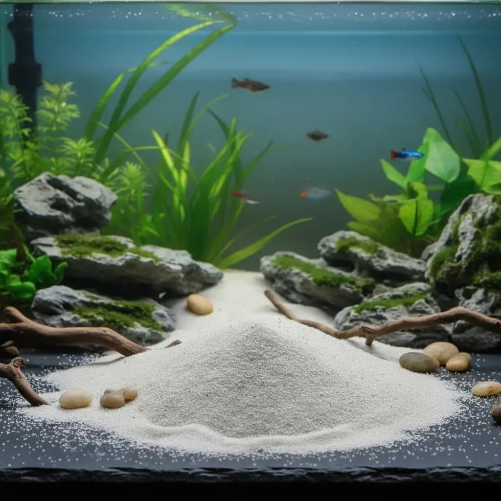 10kg Areia De Duna Fina Quartzo Para Aquário E Lagos Nº 00
